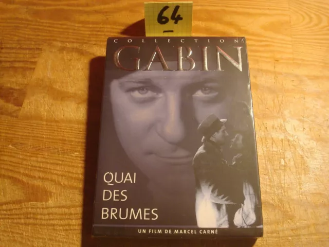 DVD "QUAI DES BRUMES" Jean GABIN, Michele MORGAN, Michel SIMON / de Marcel CARNE