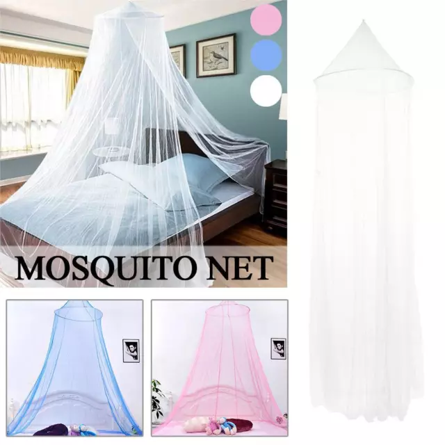 Schlafzimmer Moskitonetz Betthimmel Kuppel Fliegeninsekten schützt Zelt Netzvor,