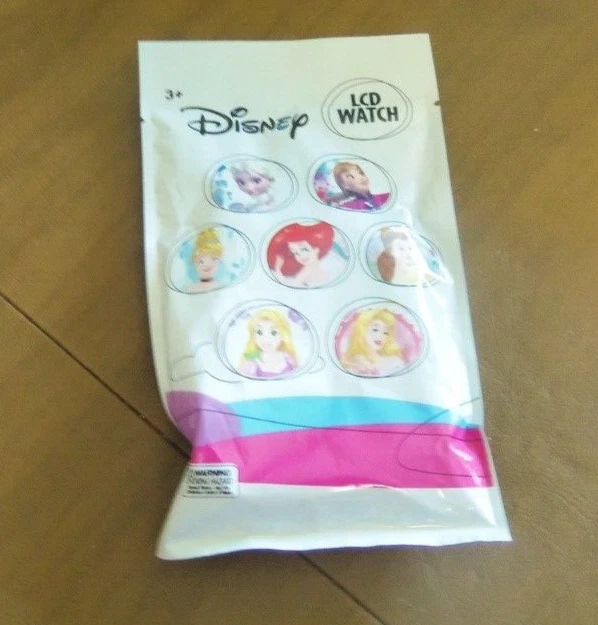 DISNEY PRINCESS LCD Watch Her Accessories  MYSTERY Blind BAG +3 yrs NIP