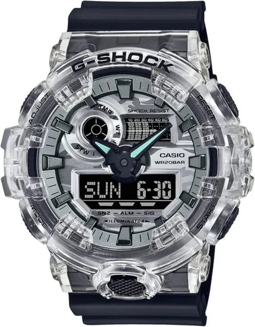 [Casio] G-Shock Watch [Domestic Genuine Product] Camouflage Skeleton Series GA-7
