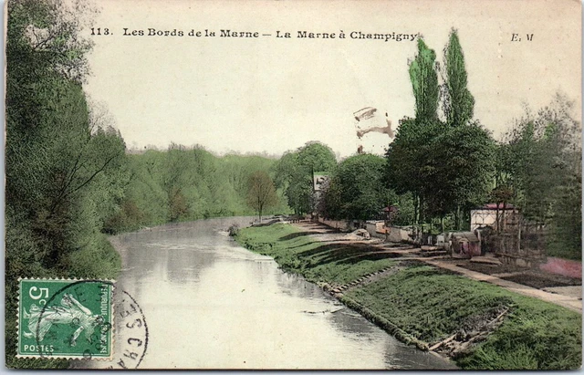 94 CHAMPIGNY SUR MARNE Carte postale ancienne [REF 50273]