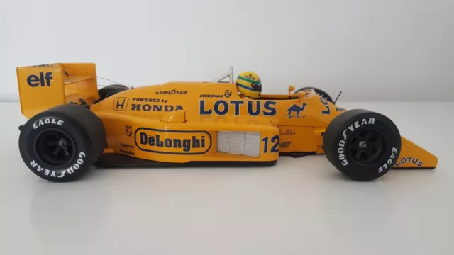 Ayrton Senna Lotus Honda 99T 1987 Original Von Minichamps 1:18