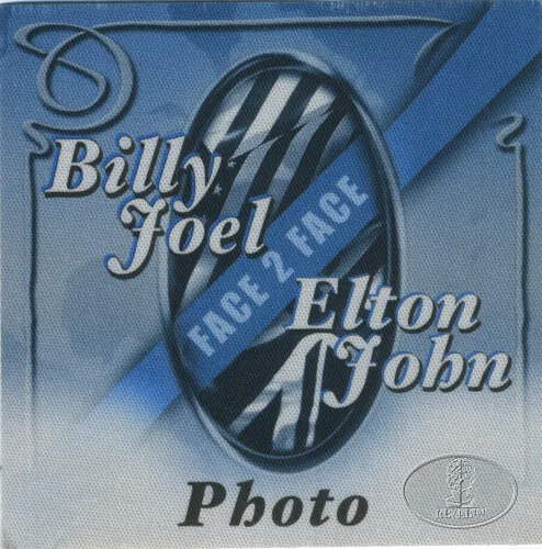 Elton John & Billy Joel 2002 Tour Backstage Pass