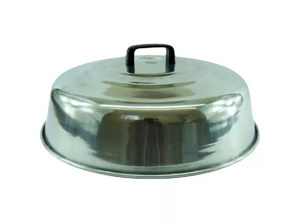 12" (30Cm) Wok Aluminium Lid Cover Ideal For Restaurant Take Away & Home Use