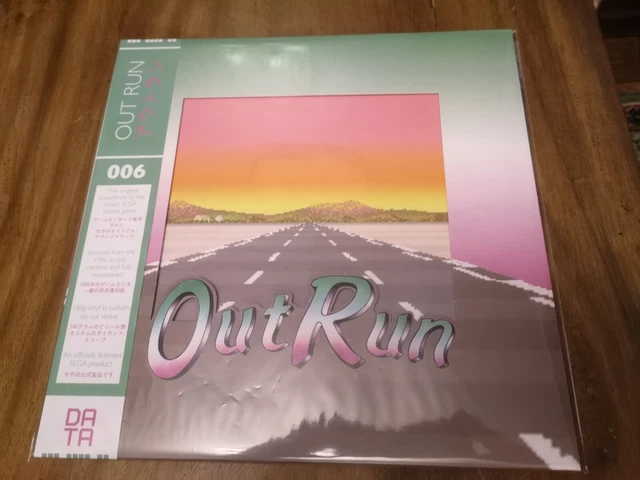 Outrun Original Video Game Vinyl Soundtrack Record LP - Official Sega
