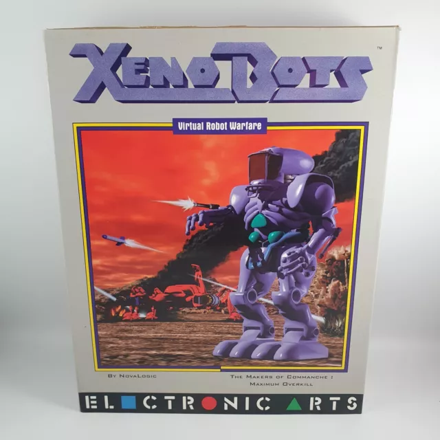 XENOBOTS Electronic Arts EA 1993 – BigBox PC DOS Disketten 3,5 Sammler