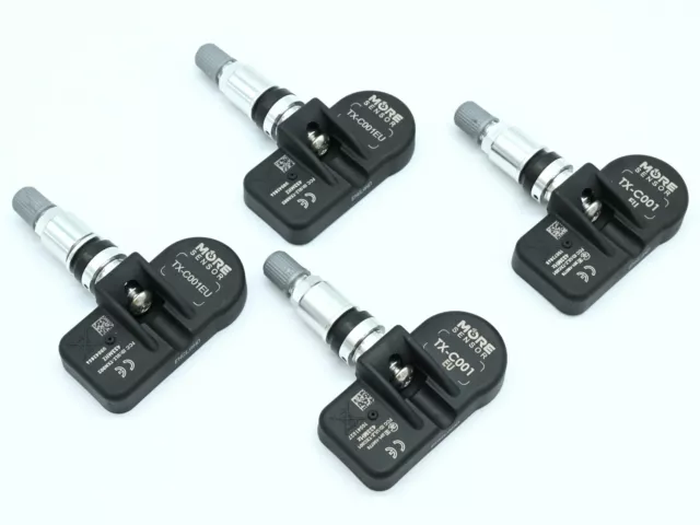 4 Stk Mobiletron RDKS TPMS Sensor Alu silber passend für Infiniti FX Series