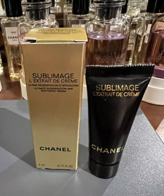 2X CHANEL SUBLIMAGE L'EXTRAIT DE CREME Ultimate & Restoring Creams - 5ml  /.17oz $34.51 - PicClick AU