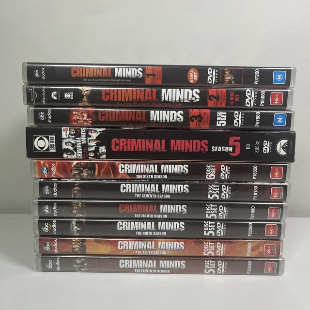 Criminal Minds : Seasons 1 2 3  5 6 7 8 9 10 11 DVD Region 4 - Free Post