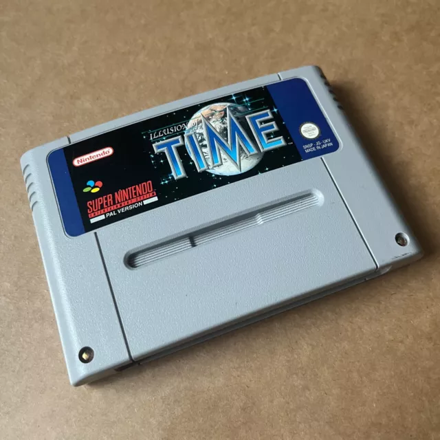 PAL SNES Illusion of Time Super Nintendo Cartridge Only