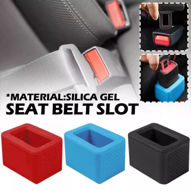 Car Safety Belt Buckle Holder Silicon Buckle Protective Cover Seat Belt Buckle