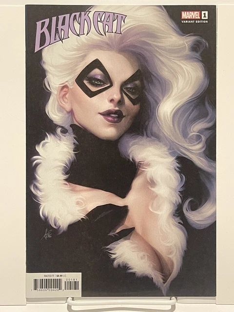 BLACK CAT #1 ARTGERM variant Marvel 2019 Spider-Man Stanley Lau Mackay