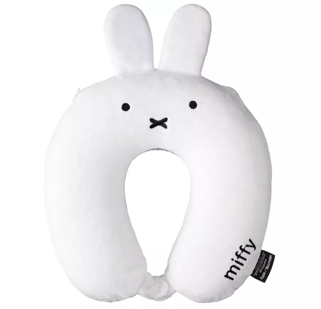 Bruna Miffy Memory Foam Pillow Miffy Neck Pillow White NEW Goods from JAPAN