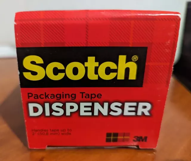 SCOTCH COMPACT & Quick Loading Box Sealing Tape Dispenser 3
