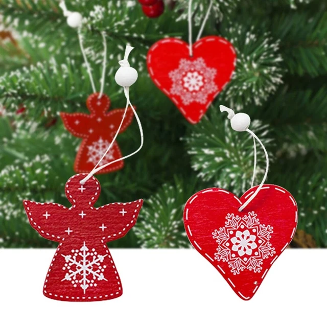 12 Piezas Suministros Para La Fiesta Regalos Diy Decoracion arbol De Navida F7V6