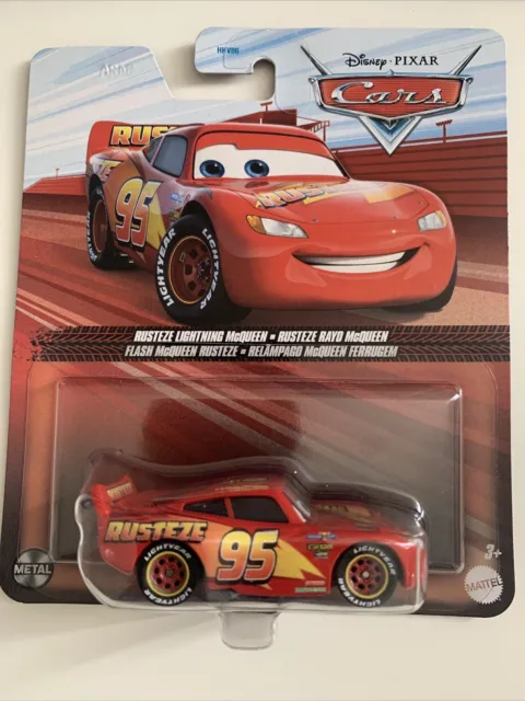 Disney Pixar Cars Rusteze Lightning McQueen Mattel Official Diecast !!! RARE ##