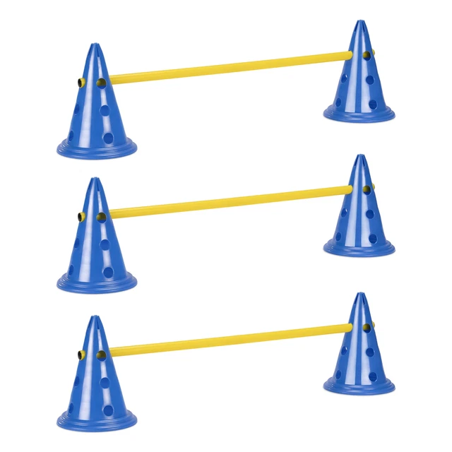 Juego de Conos y Barras para Entrenamiento Canino Navaris