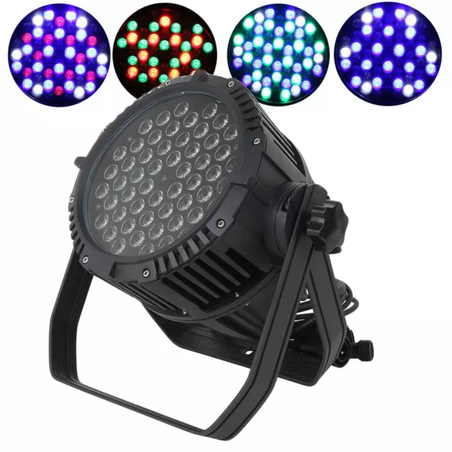200W Waterproof RGBW LED PAR Stage Lighting DMX IP65 DJ Party Par64 Washer Light
