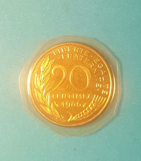 20 Centimes Marianne France 2000 – Pièce En Cuivre – Qualité TB