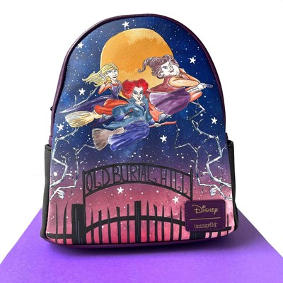 disney hocus pocus binx plush cosplay mini backpack