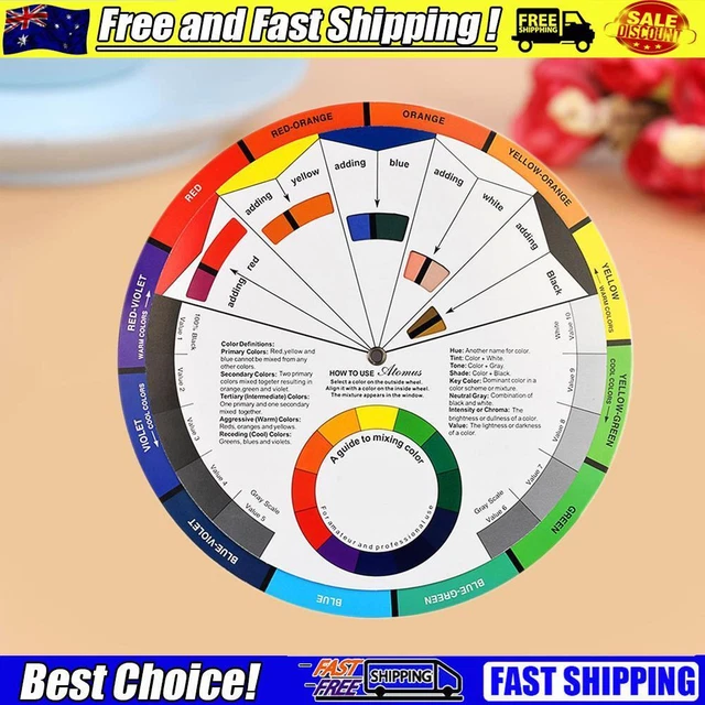 Nail Color Card Gifts Nail Art Color Wheel Nail Makeup Accessories for Beginners