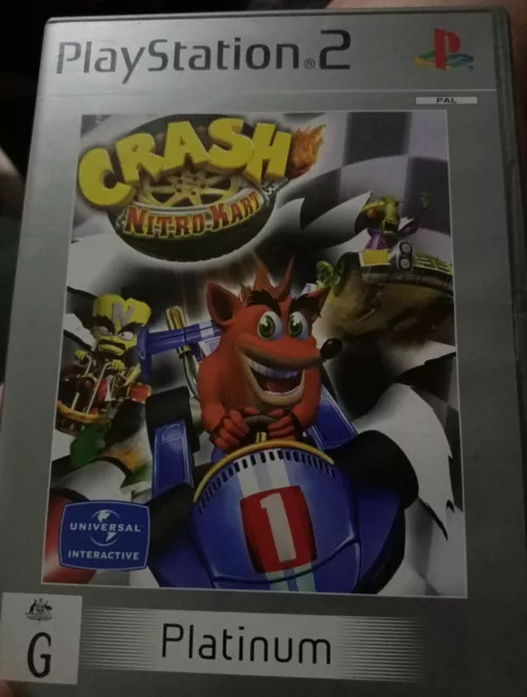 Crash Nitro Kart Sony PlayStation 2 PS2 Pre-Owned Complete With Manual - Pal