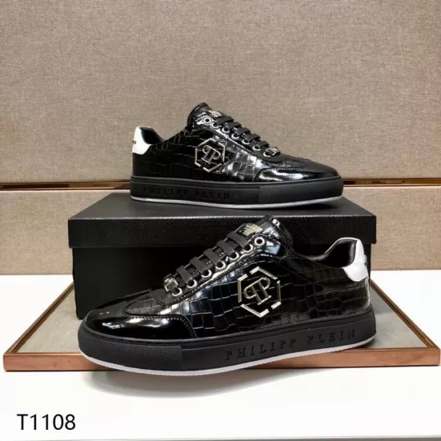 Scarpe Philipp Plein Shoes Coccodrillo Sneakers Philip Sport Croc Snake Disco