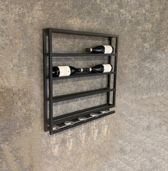 Mobile Portabottiglie HOMCOM Con Porta Calici - Per 20 Bottiglie, Anta Vetro, 80x36x85cm, Bianco - Foto 11