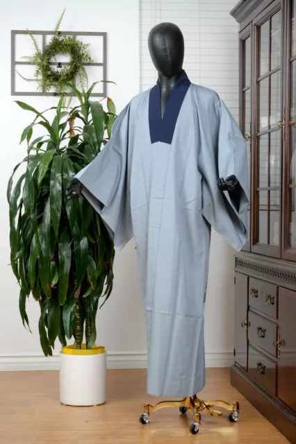 Dear Vanilla Japanese Juban Undergown Men's Kimono Authentic Vintage Japan Mint