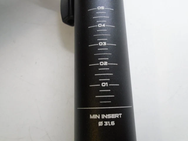 Brand-X Ascend II Dropper Seatpost 31.6MM X 400MM 125MM BLACK  ( 3