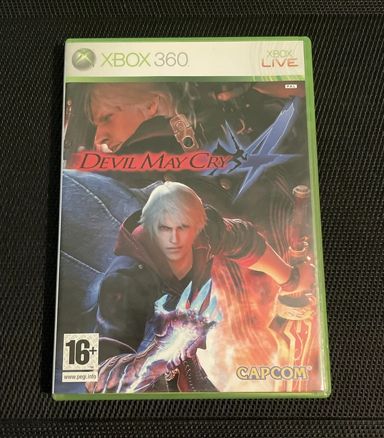 Jeu Xbox 360 Devil May Cry 4 - Édition Collector Steelbook PAL FR Complète - Bon état