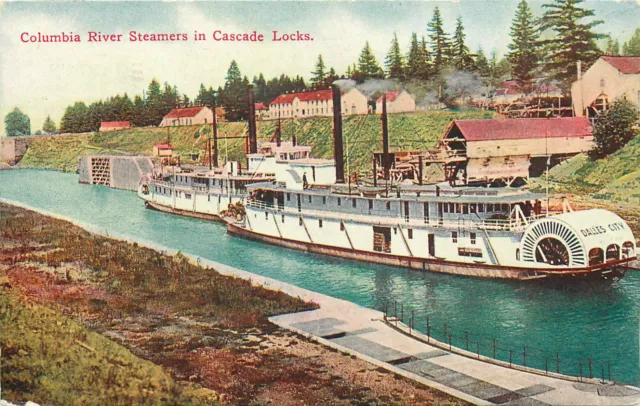 Columbia Fiume Oregon Cascade Serrature Pentole a Pressione 1909 P / Circa