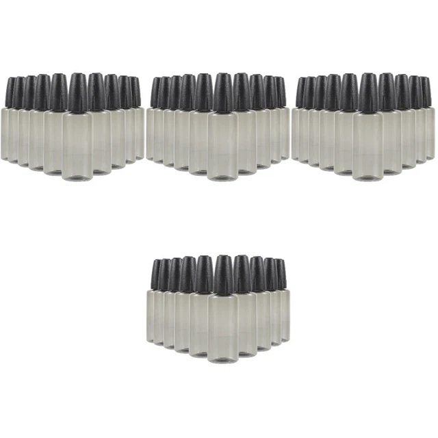 40 PCS GLUE Applicateurs Bouteilles à aiguille Bouteilles d'application de