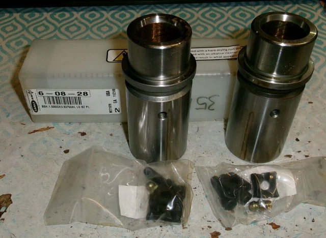 2 Danly Bsh.1.000Idx3.93750Al Lg Bz Pl 6-08-28 Die & Mold Shoulder Bushing (886)