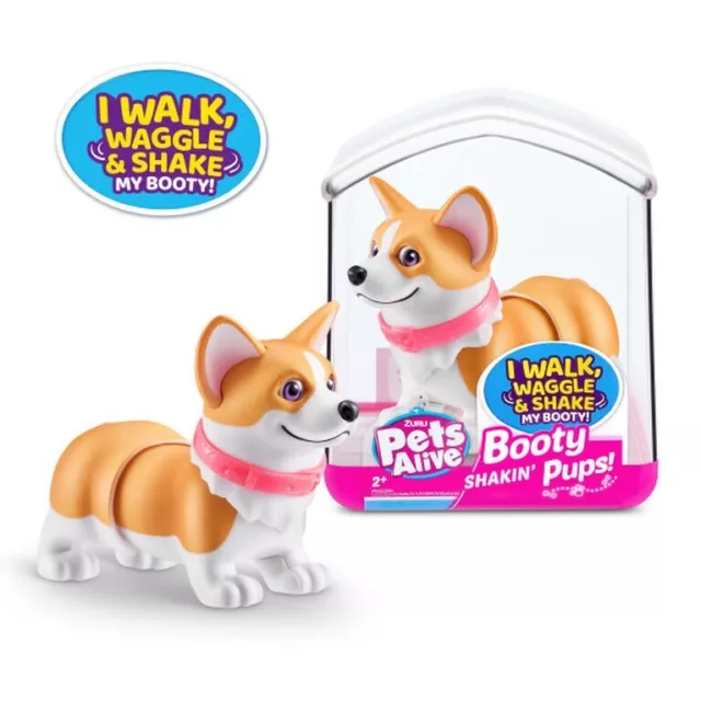 New Zuru 'Booty Shakin Pups' Pets Alive Electronic Dancing Dog Toy