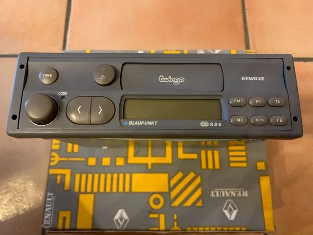 CISCAR Cadre Adaptateur Autoradio Gris Foncé Compatible Renault Megane I 1996-2002 Et Scenic 1996-2003