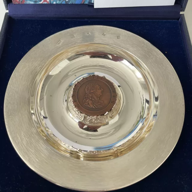 Royal Mint Brittany’s Silver Dish 6.5oz With COA