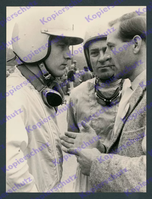 Motorsport Solitude Rennfahrer Trevor Taylor Peter Arundell Innes Ireland 1961