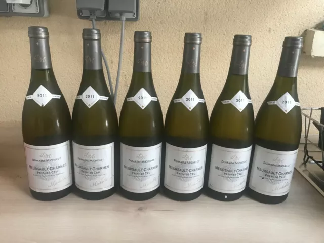 1 btle Meursault-1er-cru "Charmes" Domaine MICHELOT 2011 4 dispos