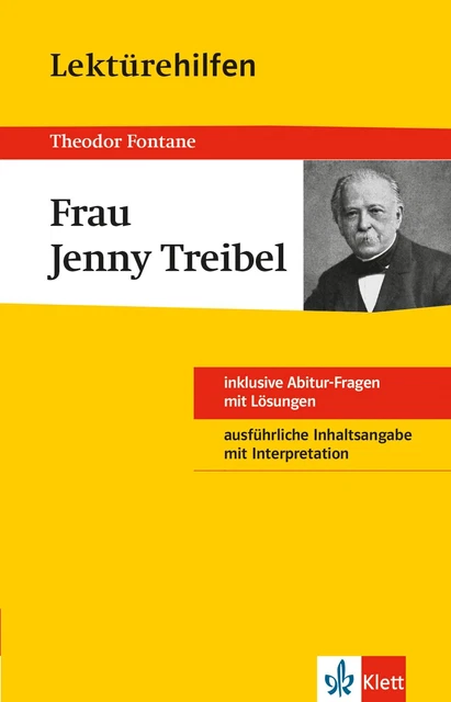 Klett Lektürehilfen Theodor Fontane, Frau Jenny Treibel: Für Oberstufe und  ...