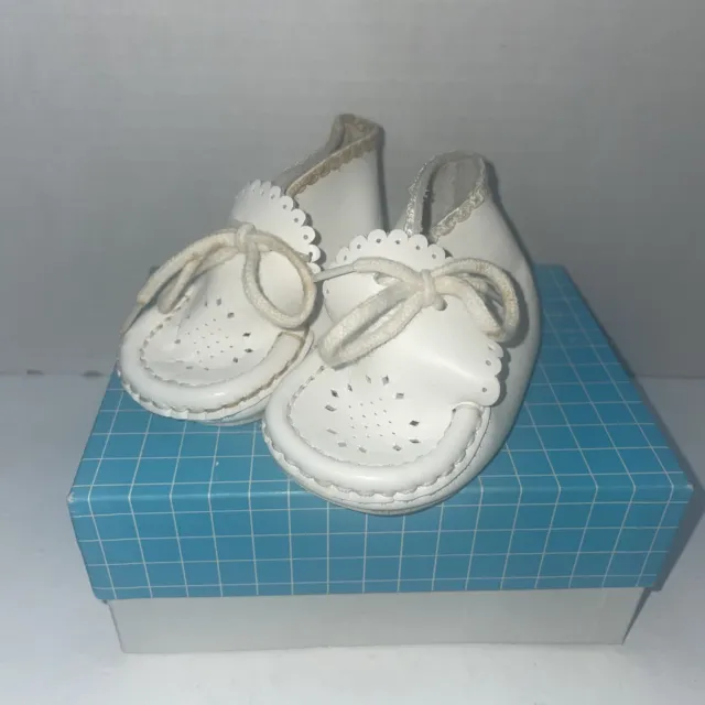VINTAGE BABY SOFT SOLE SHOES BABY GABY MADE IN ITALY CA 02051 Size 17