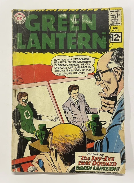 Green Lantern; Vol 2 #17. Dec 1962. Dc. G+. Hal Jordan! Star Sapphire!