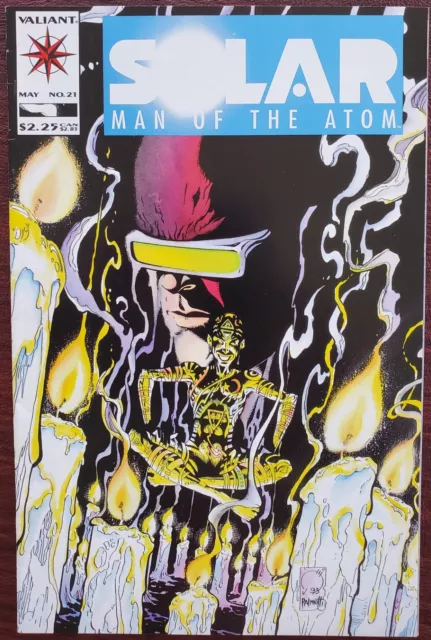 Solar Man of the Atom #21 VF 8.0 (Valiant 1993) ✨