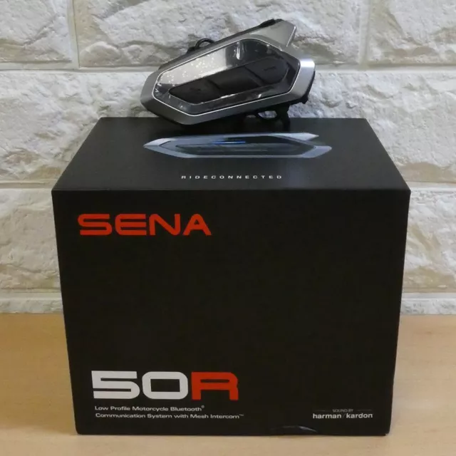 SENA 50R Bluetooth Motorcycle Motorbike Headset & Intercom - Single