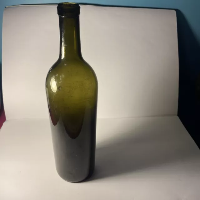 Vintage Glass Wine Bottle