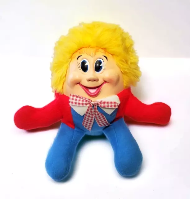 Old Humpty Dumpty Novelty Doll Sweater Bow Tie Denims Crazy Mountain  Imports QQ!