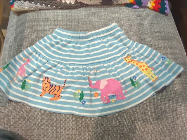 Jojo Maman Bebe animals Skort 6-12 Months