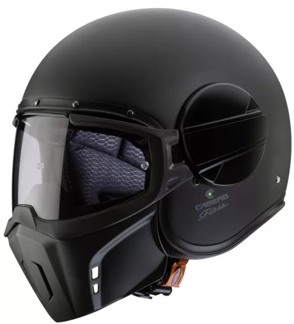 CABERG Helm GHOST Jet Klapp Motorradhelm leicht Visier Kinnteil Antifogscheibe