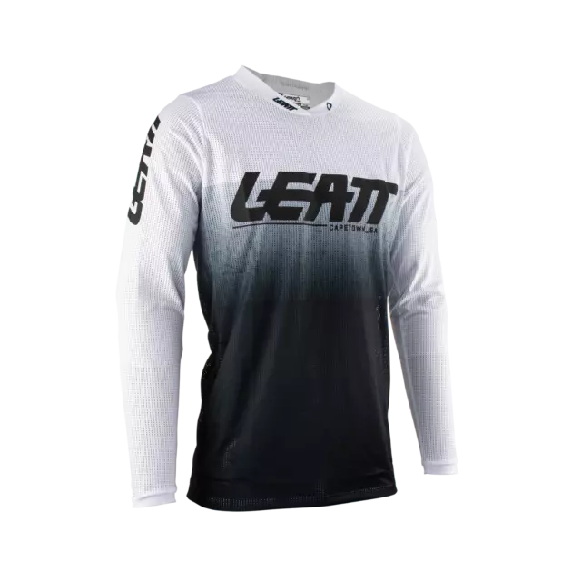 2023 LEATT 4.5 X-Flow Motocross Offroad MX Race Jersey White Adults