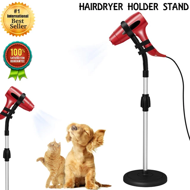 New Hands Free Hair Blower Dryer Stand Holder Adjustable For Hands Free Drying